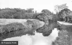 The Canal And Woods c.1965, Hopwas