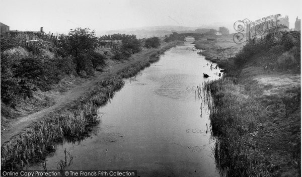 Photo of Hopwood, The Canal c.1955