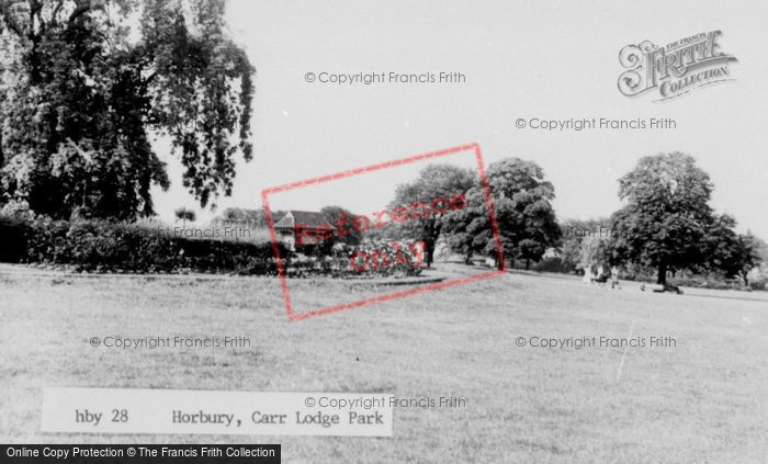 Photo of Horbury, Carr Lodge Park c.1960