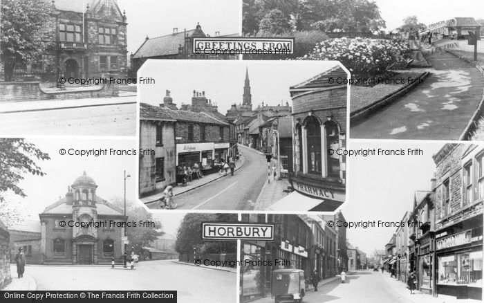 Photo of Horbury, Composite c.1955