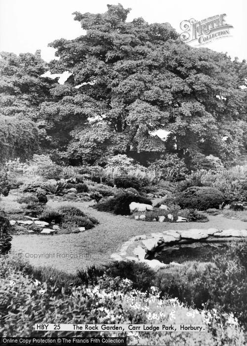 Photo of Horbury, The Rock Garden, Carr Lodge Park c.1960
