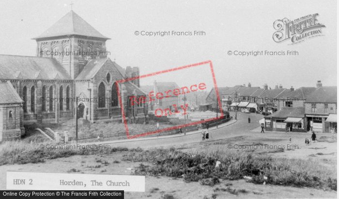 Photo of Horden, St Mary's Church c.1950