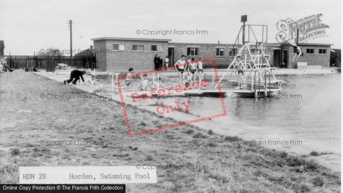 Photo of Horden, The Swimming Pool c.1960