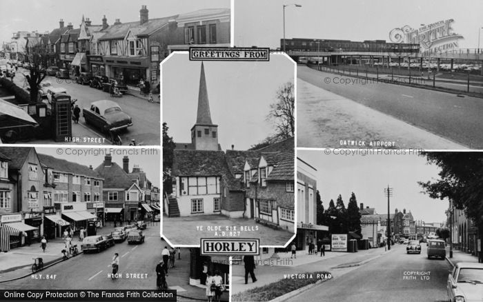 Photo of Horley, Composite c.1960