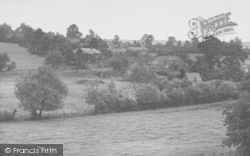 General View Of Village c.1955, Horley