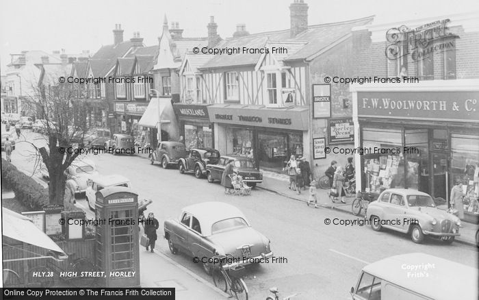 Photo of Horley, High Street c.1960