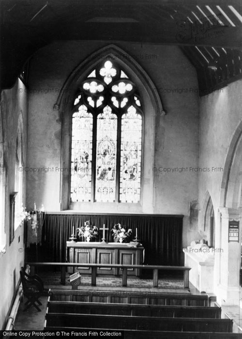 Photo of Horley, Parish Church, All Saints Chapel c.1955