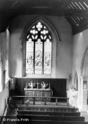 Parish Church, All Saints Chapel c.1955, Horley