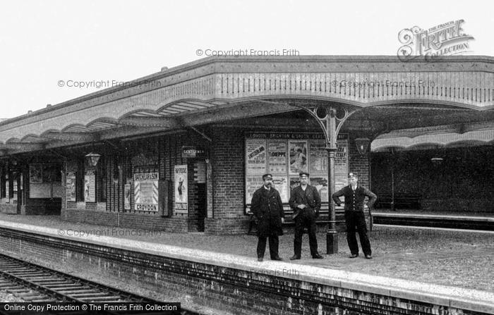 Photo of Horley, Railwaymen 1906