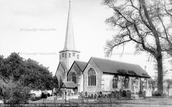Photo of Horley, St Bartholomew's Church 1905