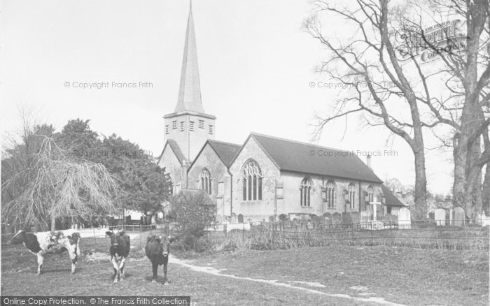 Photo of Horley, St Bartholomew's Church 1906