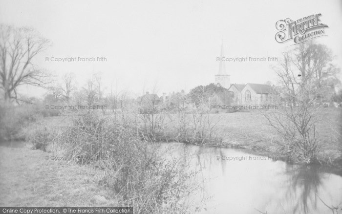 Photo of Horley, St Bartholomew's Church And River Mole 1906