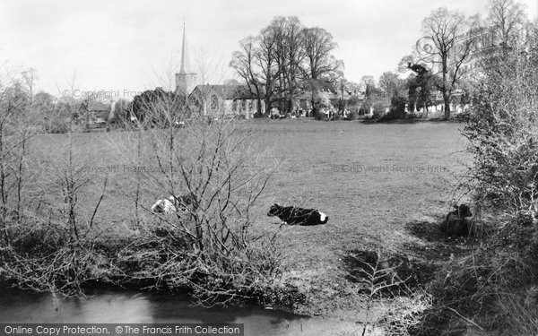 Photo of Horley, St Bartholomew's Church And  River Mole 1906