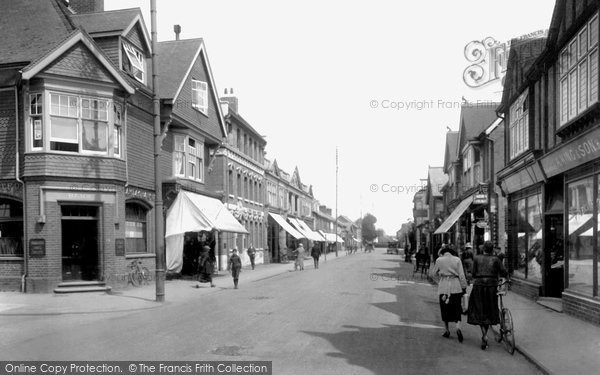 Photo of Horley, Station Road 1921