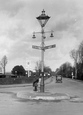 Street Lamp, Chequers Corner 1927, Horley
