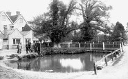 Horley, the Chequers Pond 1905