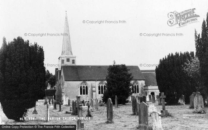 Photo of Horley, The Parish Church c.1960