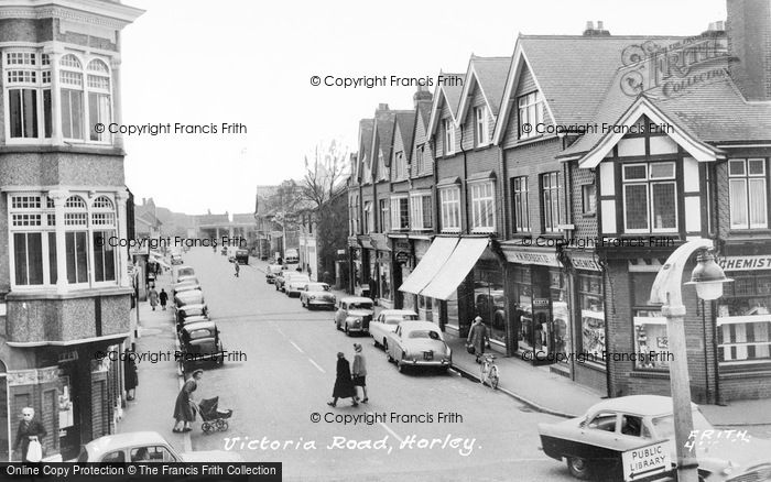 Photo of Horley, Victoria Road c.1960