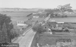 View From The Church Tower c.1955, Hornby