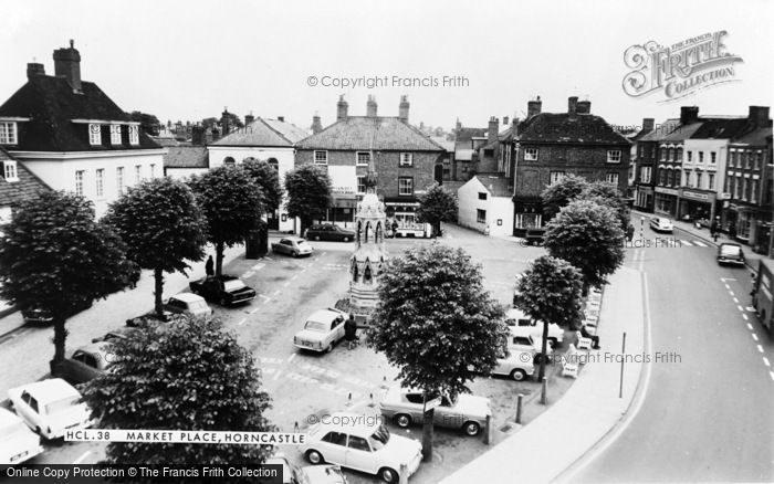 Photo of Horncastle, Market Place c.1965