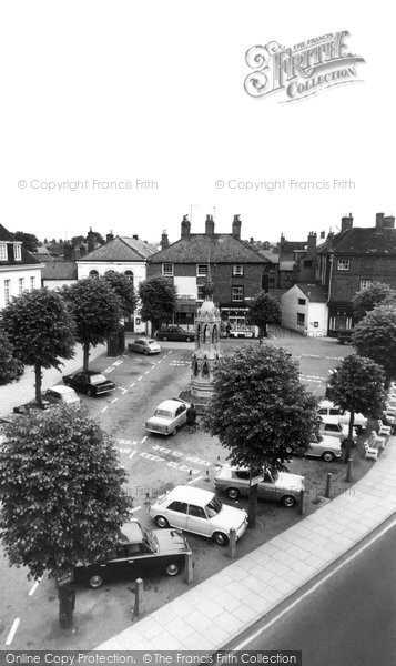Photo of Horncastle, Market Place c.1965