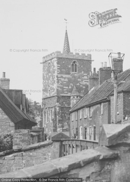 Photo of Horncastle, The Church From The Riverside c.1960