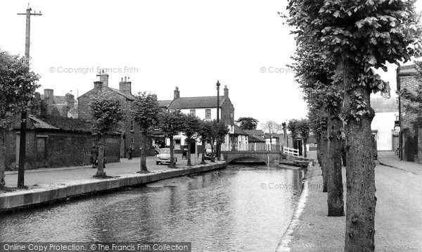 Photo of Horncastle, The River Waring c.1955