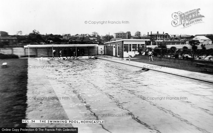 Photo of Horncastle, The Swimming Pool c.1965
