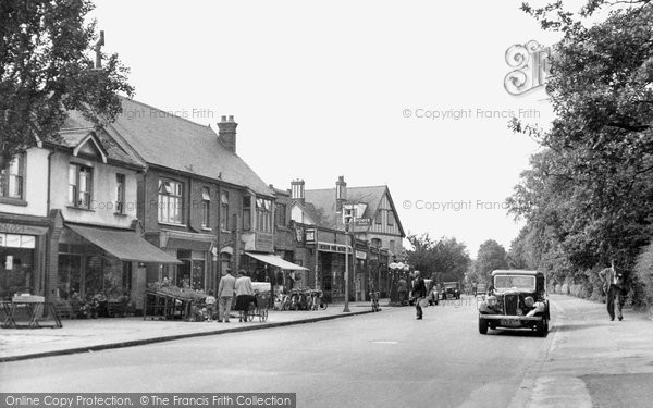 Photo of Hornchurch, Butts Green Road c.1955
