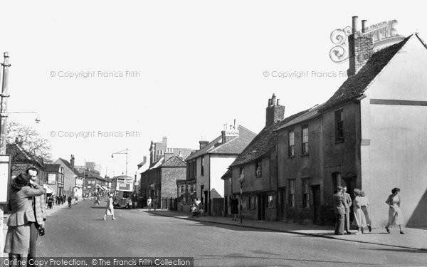 Photo of Hornchurch, Old Houses, High Street c.1950
