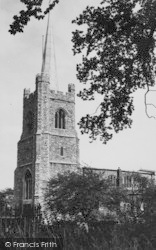 St Andrew's Church c.1950, Hornchurch