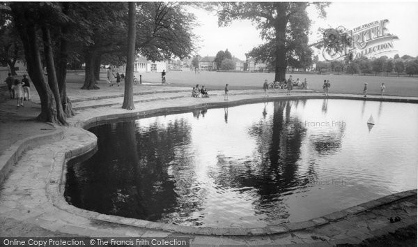 Photo of Hornchurch, The Boating Pool c.1960
