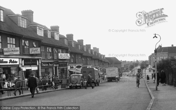 Photo of Hornchurch, The Broadway, Elm Park c.1955