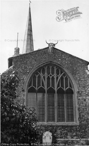 Photo of Hornchurch, The Bull, St Andrew's Church c.1955
