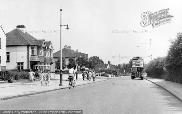 Photo of Hornchurch, Upminster Road c.1955