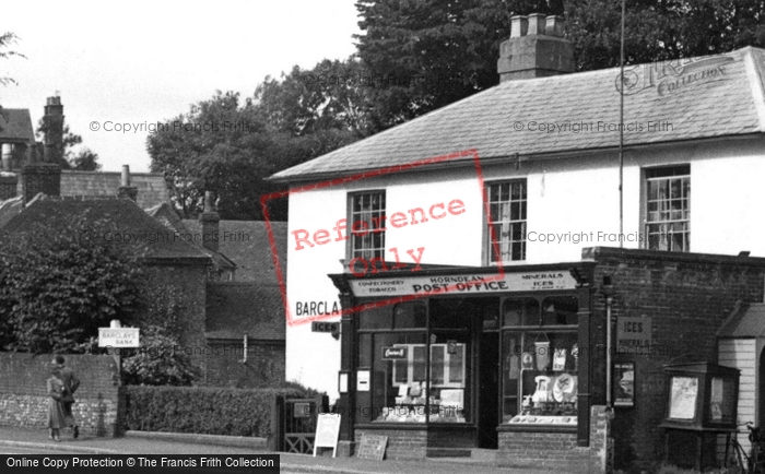 Photo of Horndean, Post Office c.1955