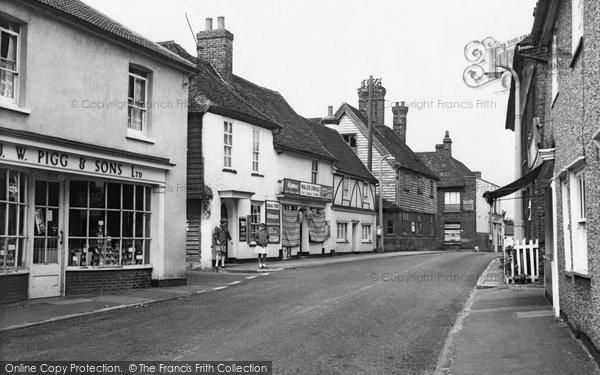 Photo of Horndon On The Hill, High Street c.1960