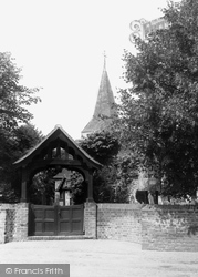 Horndon-on-The-Hill, Lych Gate And Church Of St Peter And St Paul c.1960, Horndon On The Hill