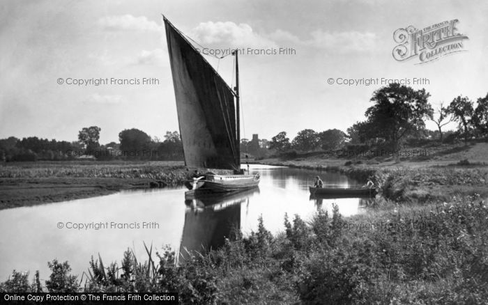 Photo of Horning, A Wherry On The Broads 1902