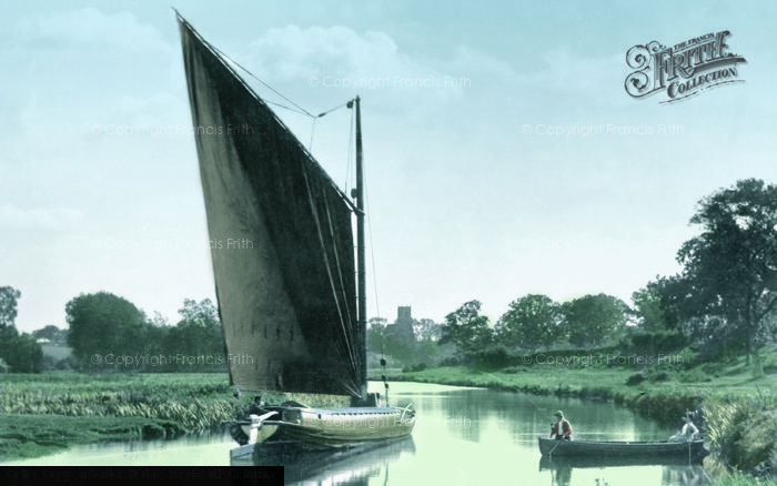 Photo of Horning, A Wherry On The Broads 1902