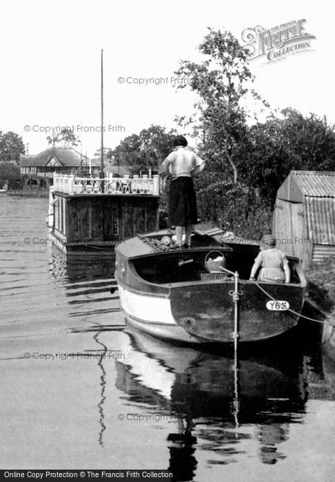 Photo of Horning, Boats On The Broads 1934