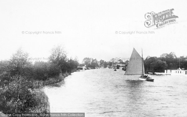 Photo of Horning, General View From The River c.1935