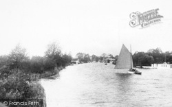 General View From The River c.1935, Horning