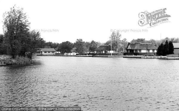 Photo of Horning, Looking Upstream From The Ferry c.1965