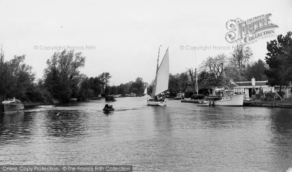 Photo of Horning, River Bure c.1965