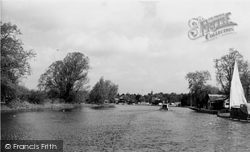 River Bure From Horning Ferry c.1965, Horning