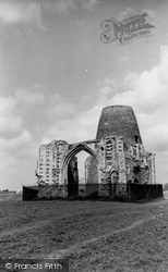 St Benet's Abbey c.1965, Horning