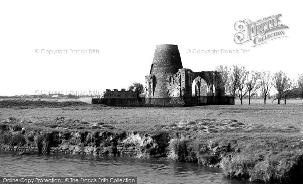 Photo of Horning, St Benet's Abbey From The River Bure c.1965