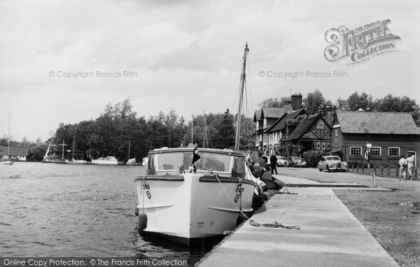 Photo of Horning, Staithe And Swan Hotel c.1965