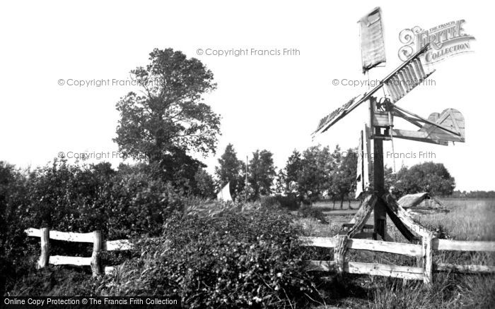 Photo of Horning, The Old Wind Pump 1902